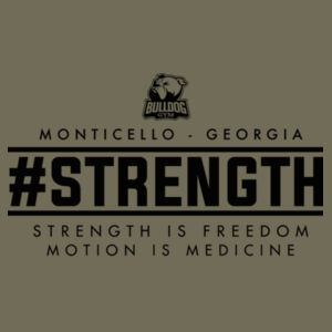 #STRENGTH - T-SHIRT - $3VEJBR$ Design