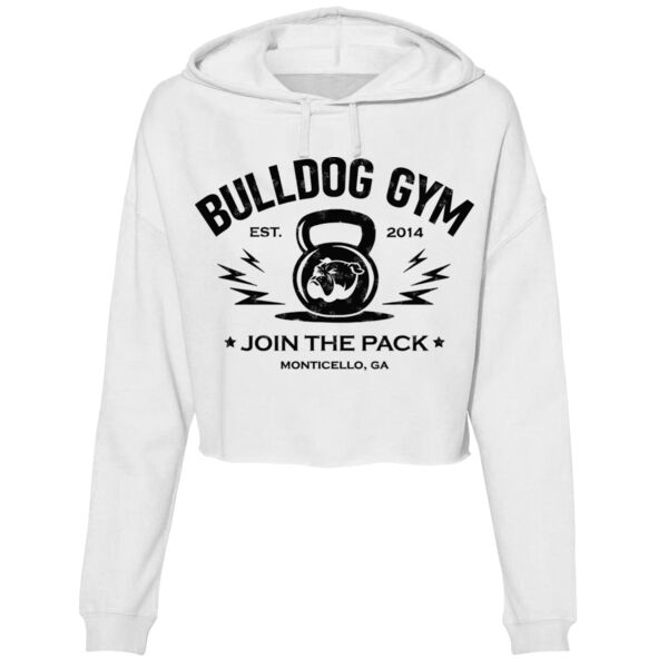 KETTLE BELL - WOMEN'S CROP HOODIE - $RMHNEF$ Thumbnail