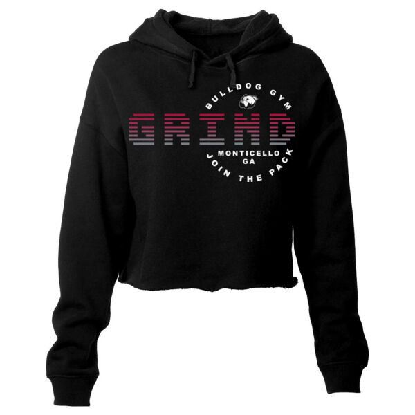 OFF CENTER GRIND - WOMEN'S CROP HOODIE - $YJT14W$ Thumbnail