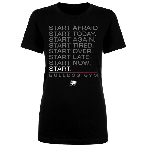 JUST START - WOMEN'S FITTED T-SHIRT - $N217YX$ Thumbnail