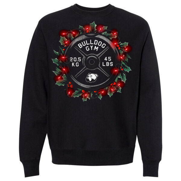 CHRISTMAS PLATE - CREWNECK SWEATSHIRT - $P3UR14$ Thumbnail