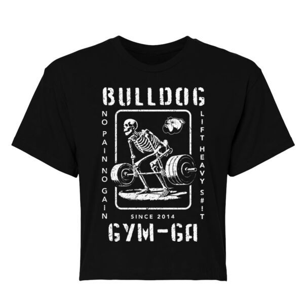 DEAD LIFT - WOMEN'S CROP T-SHIRT - $9428VM$ Thumbnail