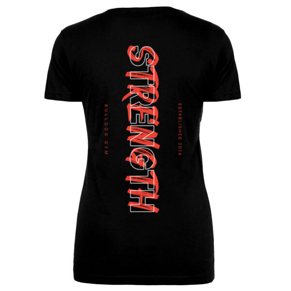 STRENGTH DUALITY - WOMEN'S FITTED T-SHIRT - $TH74LM$ Thumbnail